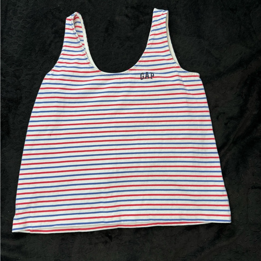 GAP Women's Multicolor Striped Tank Top